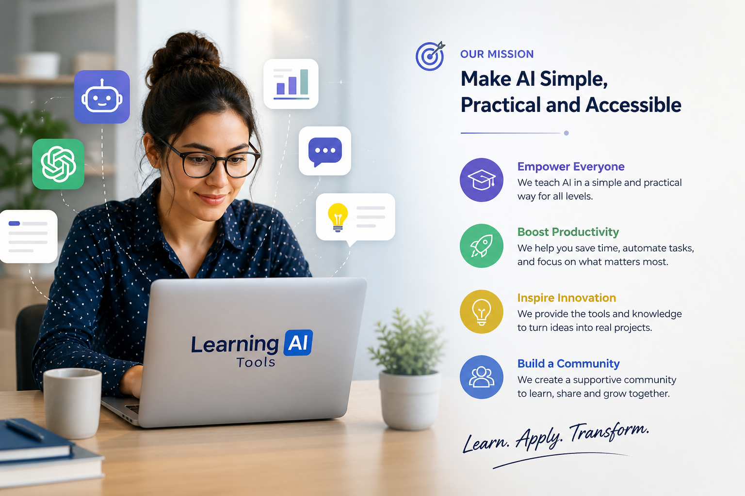 Learning simple IA tools